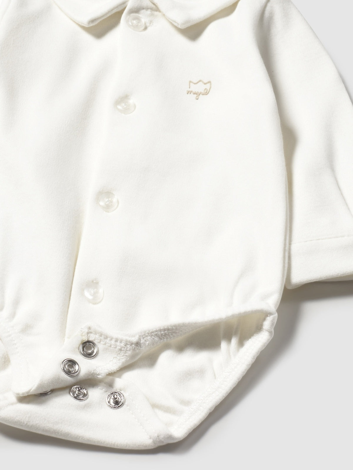 Body camiseiro Crú (Creme / Pérola)  para Bebé Menino - Mayoral