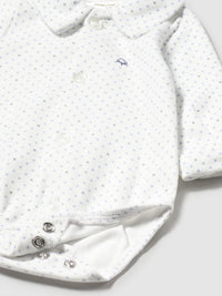 Body camiseiro Crú-azules (Azul Céu)  para Bebé Menino - Mayoral