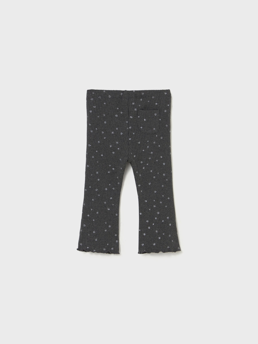 Leggings flare Chumbo vig (Cinza Escuro)  para Bebé Menina - Mayoral