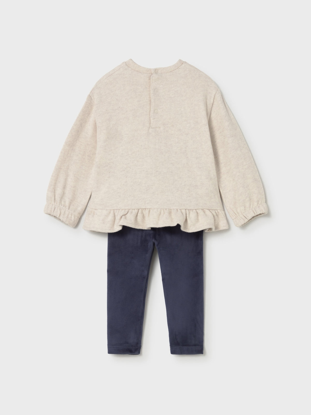 Conj. leggings sweat Marinho (Marinho)  para Bebé Menina - Mayoral
