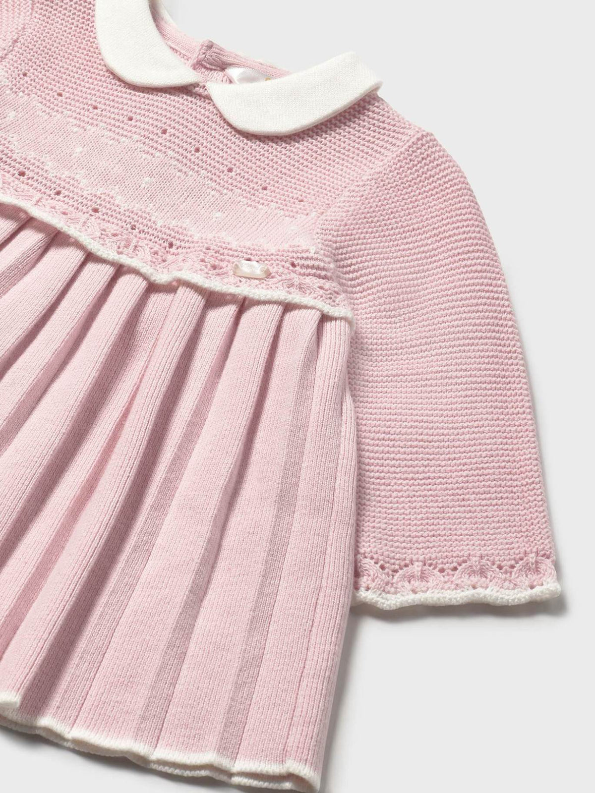 Vestido tricot Quartzo (Rosa)  para Bebé Menina - Mayoral