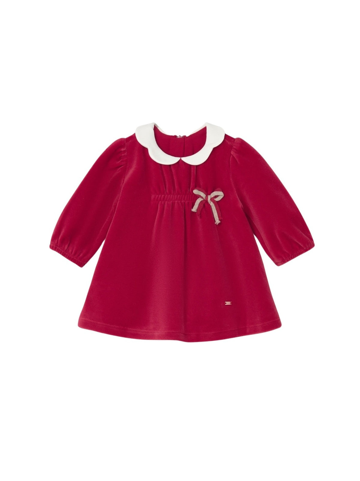 Vestido Ginja (Vermelho Escuro)  para Bebé Menina - Mayoral