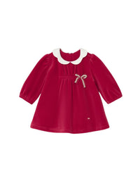 Vestido Ginja (Vermelho Escuro)  para Bebé Menina - Mayoral
