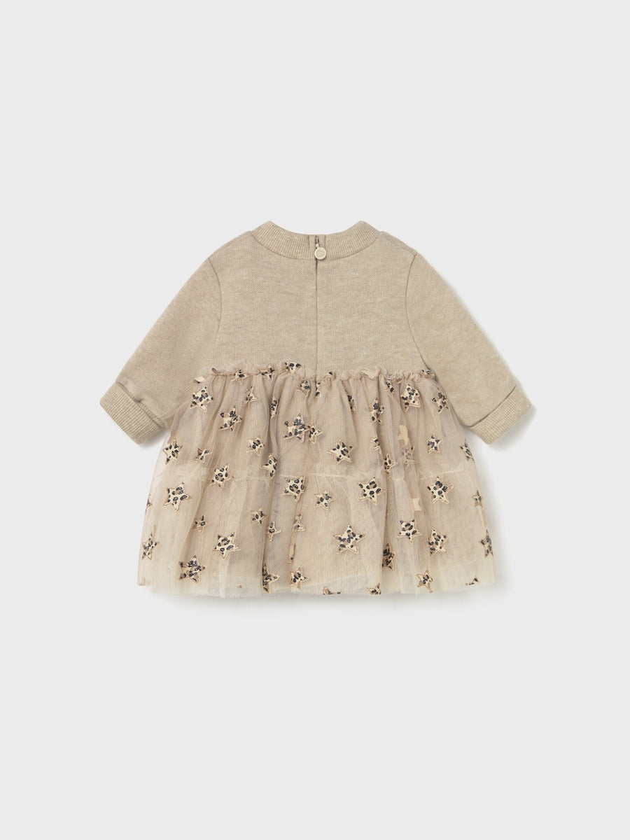 Vestido Cereal vig (Bege)  para Bebé Menina - Mayoral