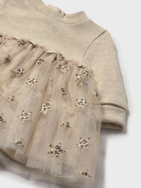 Vestido Cereal vig (Bege)  para Bebé Menina - Mayoral