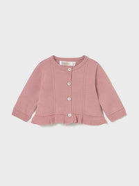Conj. jaqueta saia 3 peças Rosa claro (Rosa Bébé)  para Bebé Menina - Mayoral