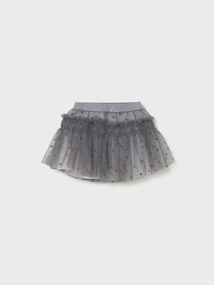 Saia tule Chumbo (Cinza Escuro)  para Bebé Menina - Mayoral