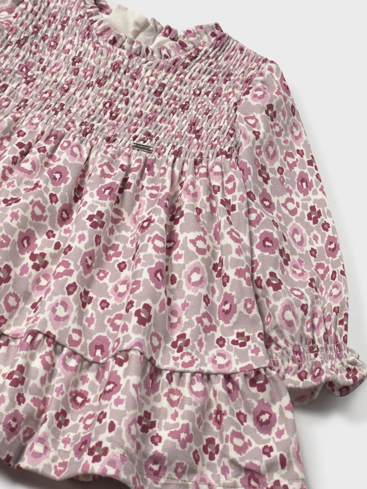 Vestido estampado Quartzo (Rosa)  para Bebé Menina - Mayoral