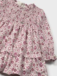 Vestido estampado Quartzo (Rosa)  para Bebé Menina - Mayoral