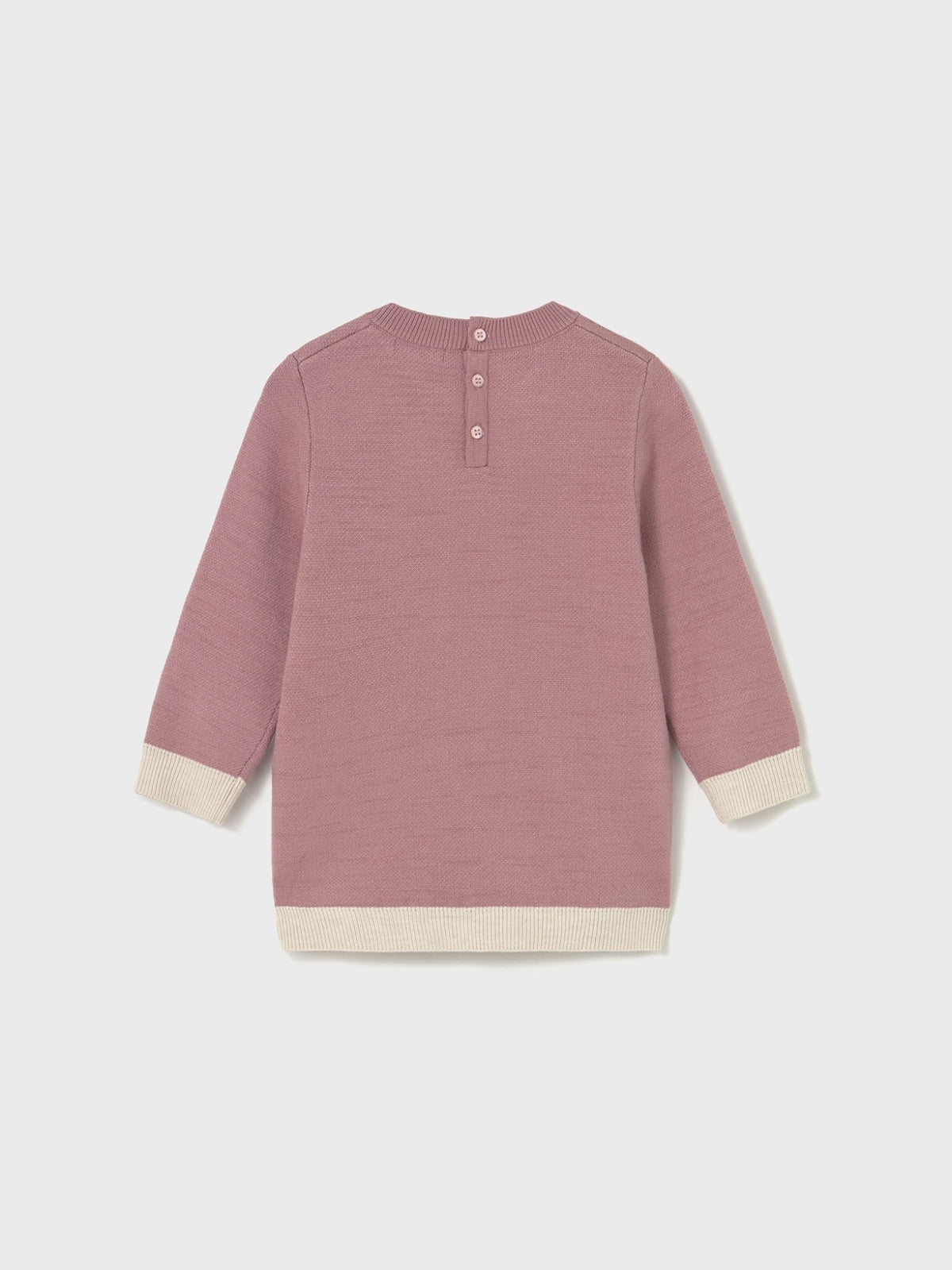 Vestido tricot jacquard Orquídea (Rosa)  para Bebé Menina - Mayoral