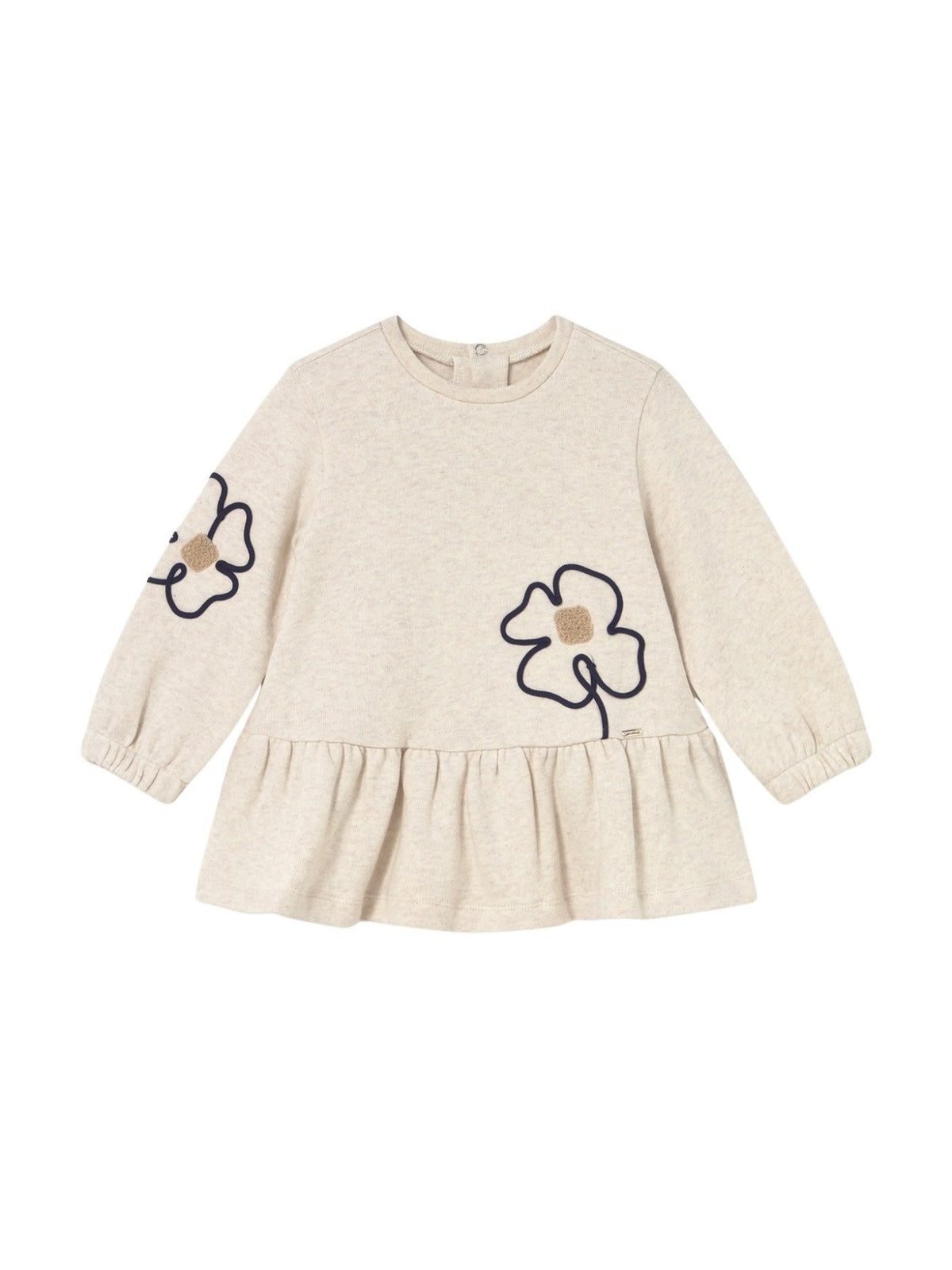 Vestido Areia vig (Bege)  para Bebé Menina - Mayoral