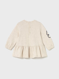 Vestido Areia vig (Bege)  para Bebé Menina - Mayoral