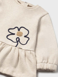 Vestido Areia vig (Bege)  para Bebé Menina - Mayoral