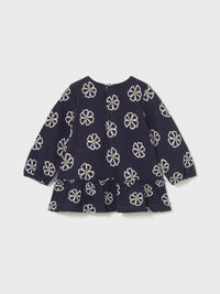 Vestido malha jacquard Marinho (Marinho)  para Bebé Menina - Mayoral