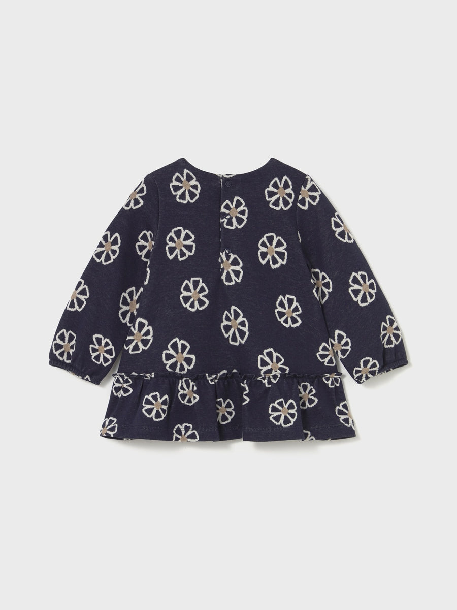 Vestido malha jacquard Marinho (Marinho)  para Bebé Menina - Mayoral