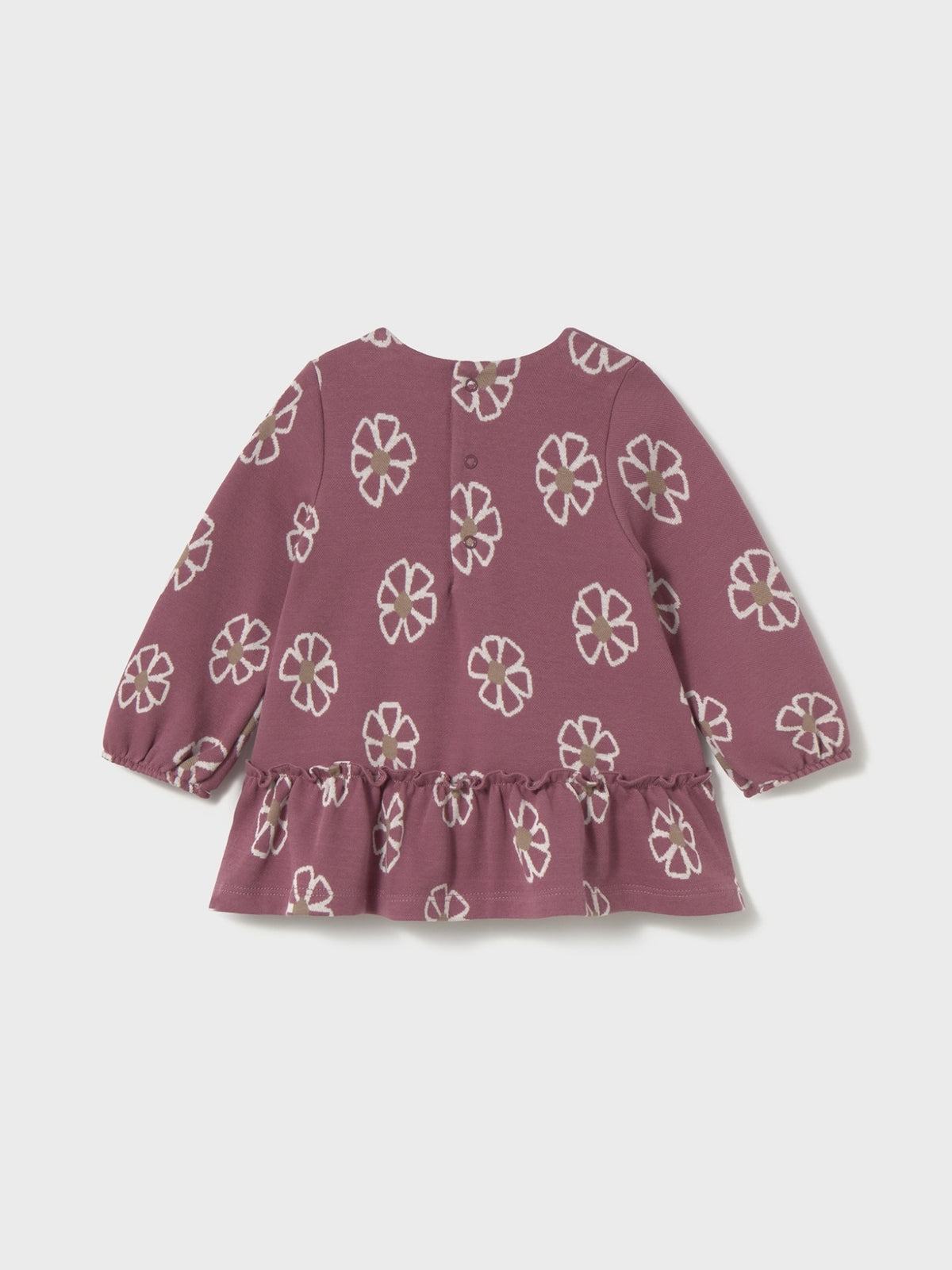Vestido malha jacquard Rosado (Rosa Velho)  para Bebé Menina - Mayoral