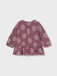 Vestido malha jacquard Rosado (Rosa Velho)  para Bebé Menina - Mayoral