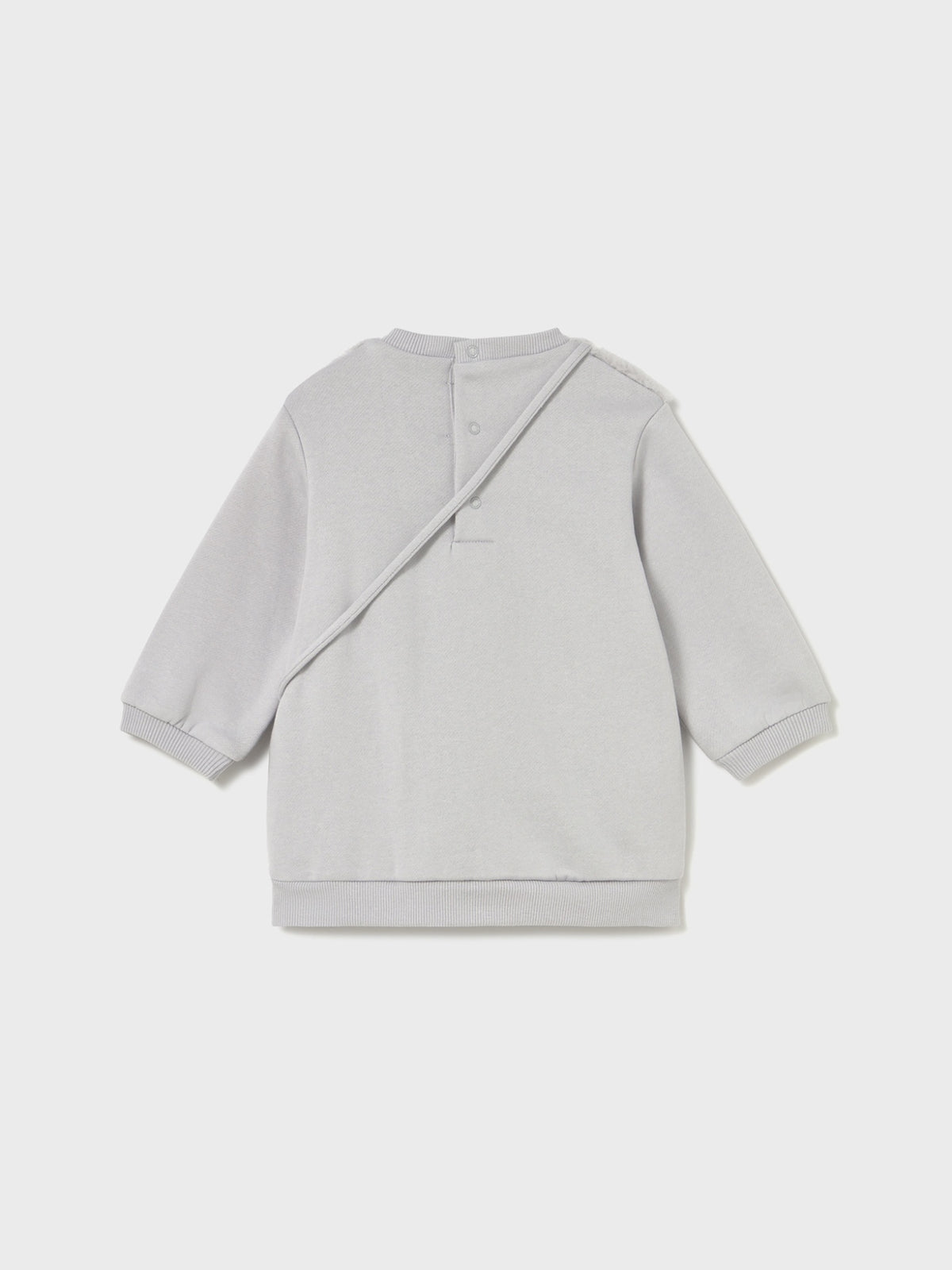 Vestido com bolso Pérola (Cinza Claro)  para Bebé Menina - Mayoral