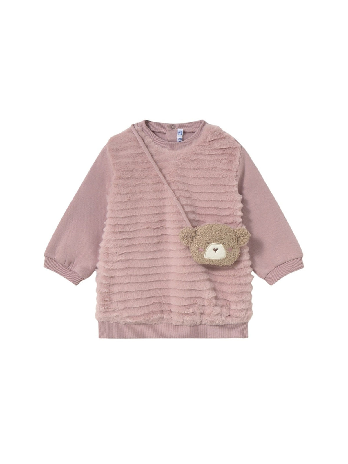 Vestido com bolso Quartzo (Rosa)  para Bebé Menina - Mayoral