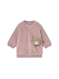 Vestido com bolso Quartzo (Rosa)  para Bebé Menina - Mayoral
