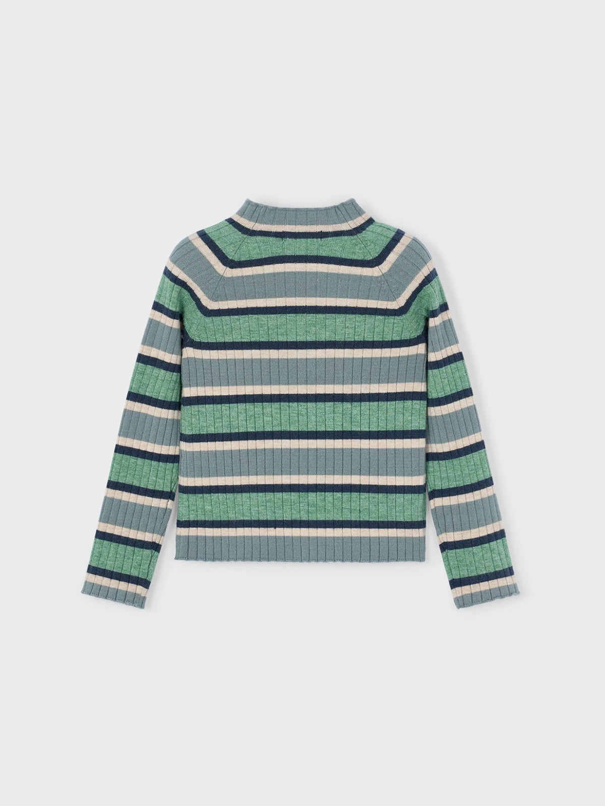 Camisola meia gola tricô Sálvia (Verde seco)  para Menina - Mayoral