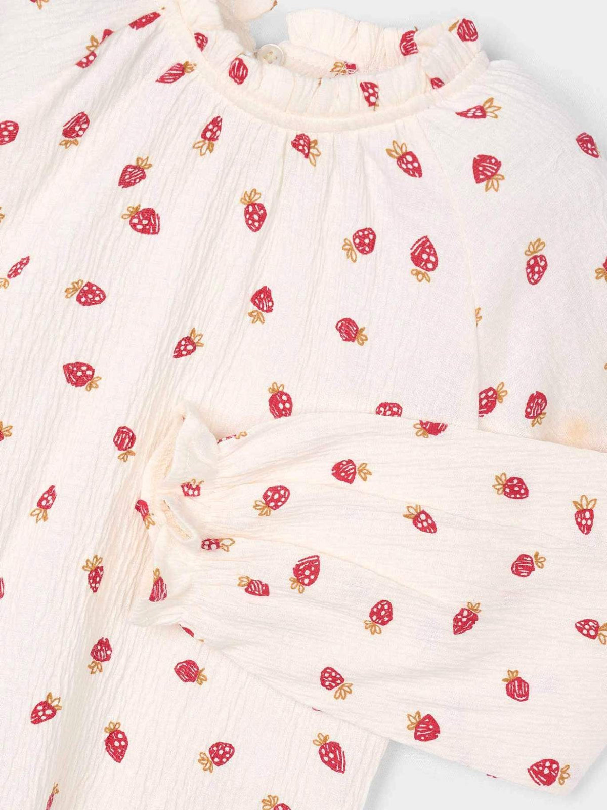 Camisola bambula Mac-vermel (Vermelho)  para Menina - Mayoral