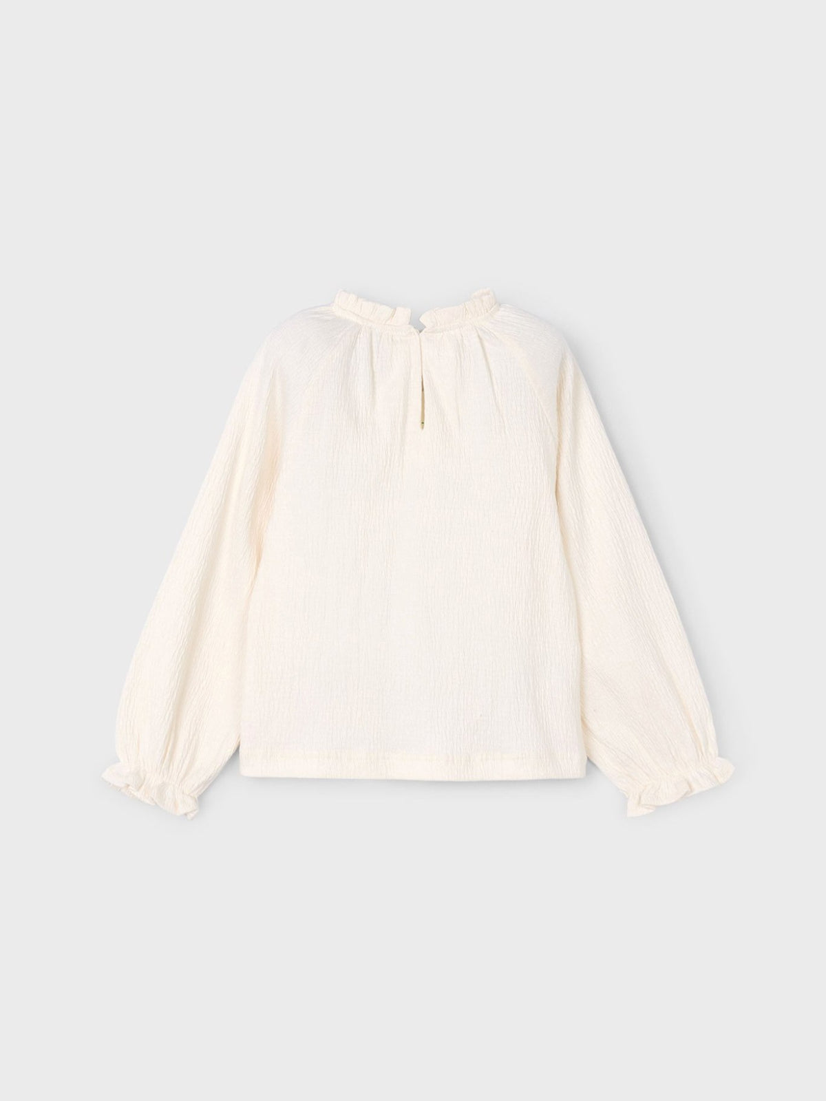 Camisola bambula Macchiato (Creme / Pérola)  para Menina - Mayoral