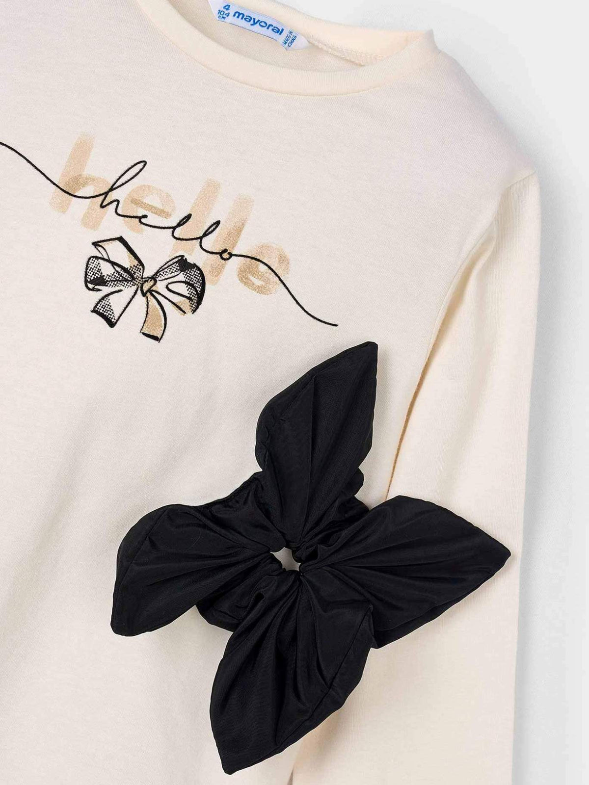 Camisola Mac-negro (Preto)  para Menina - Mayoral