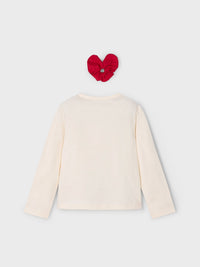 Camisola Mac-vermel (Vermelho)  para Menina - Mayoral