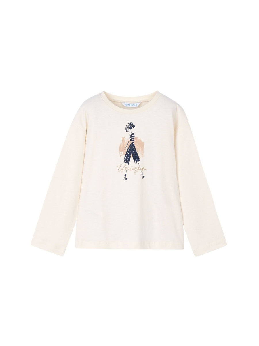 Camisola Macchiato (Bege)  para Menina - Mayoral