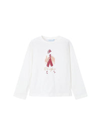 Camisola Nata (Creme / Pérola)  para Menina - Mayoral