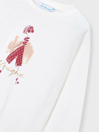 Camisola Nata (Creme / Pérola)  para Menina - Mayoral