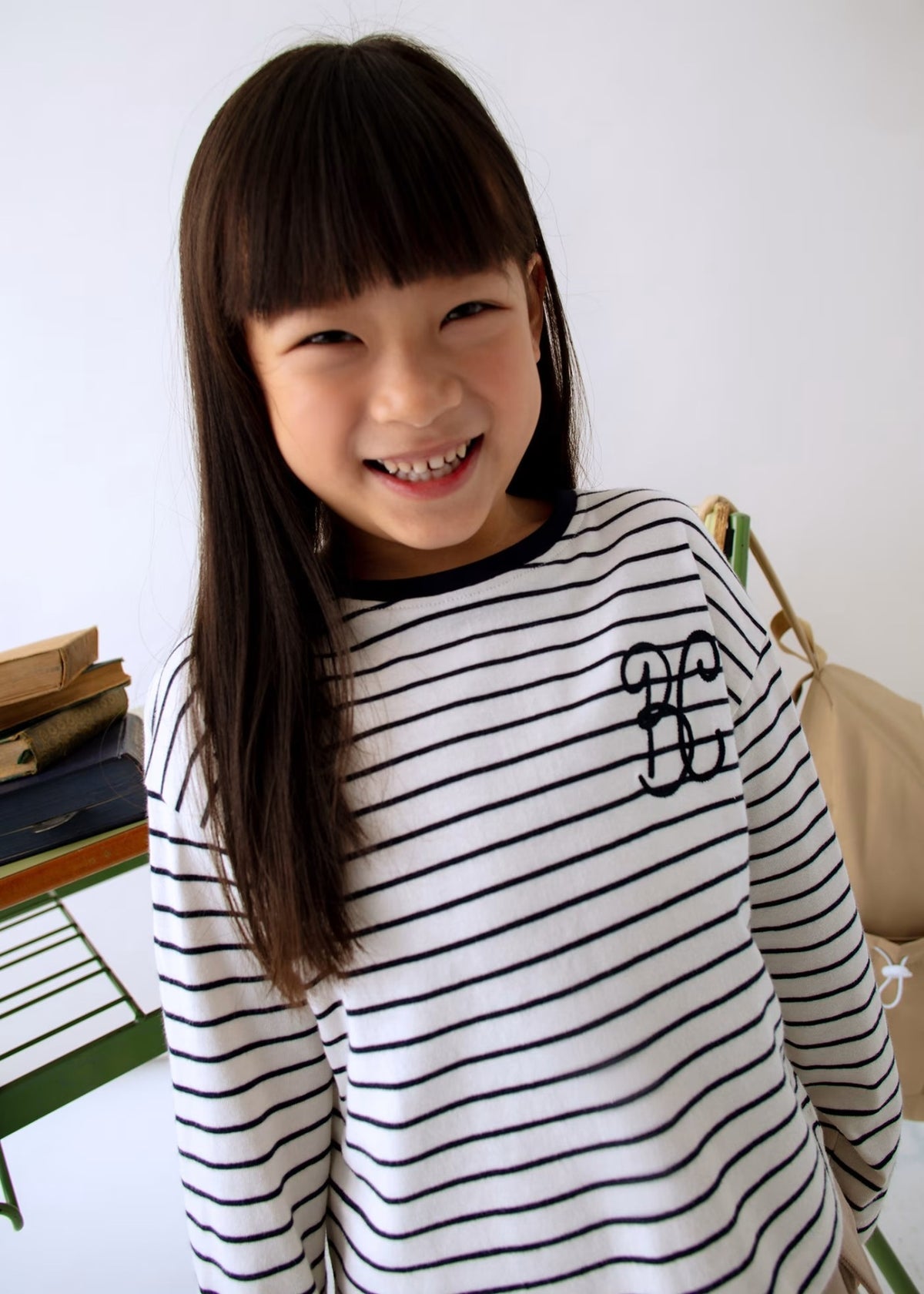 T-shirt Manga Comprida  (Branco)  para Menina - Mayoral