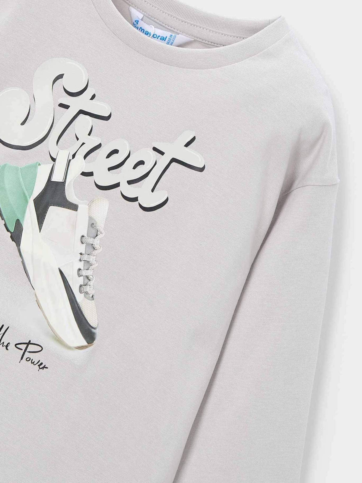 Camisola "street" Fumo (Cinza)  para Menino - Mayoral