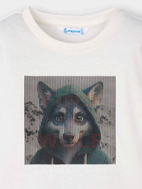 Camisola lenticular hd Nata (Creme / Pérola)  para Menino - Mayoral