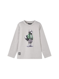 Camisola "wolf" Fumo (Cinza)  para Menino - Mayoral