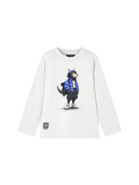 Camisola "wolf" Nata (Creme / Pérola)  para Menino - Mayoral