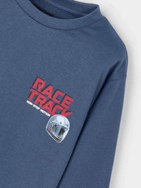 Camisola "race track" Aço (Cinza Escuro)  para Menino - Mayoral
