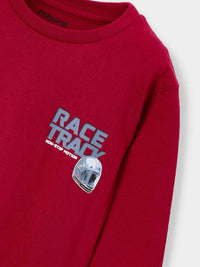 Camisola "race track" Vermelho (Vermelho)  para Menino - Mayoral