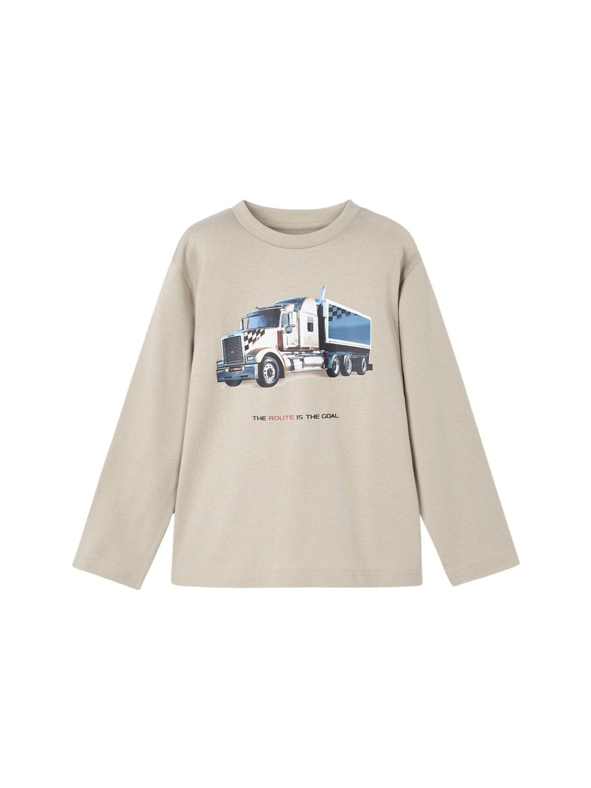 Camisola "truck" Vison (Bege)  para Menino - Mayoral