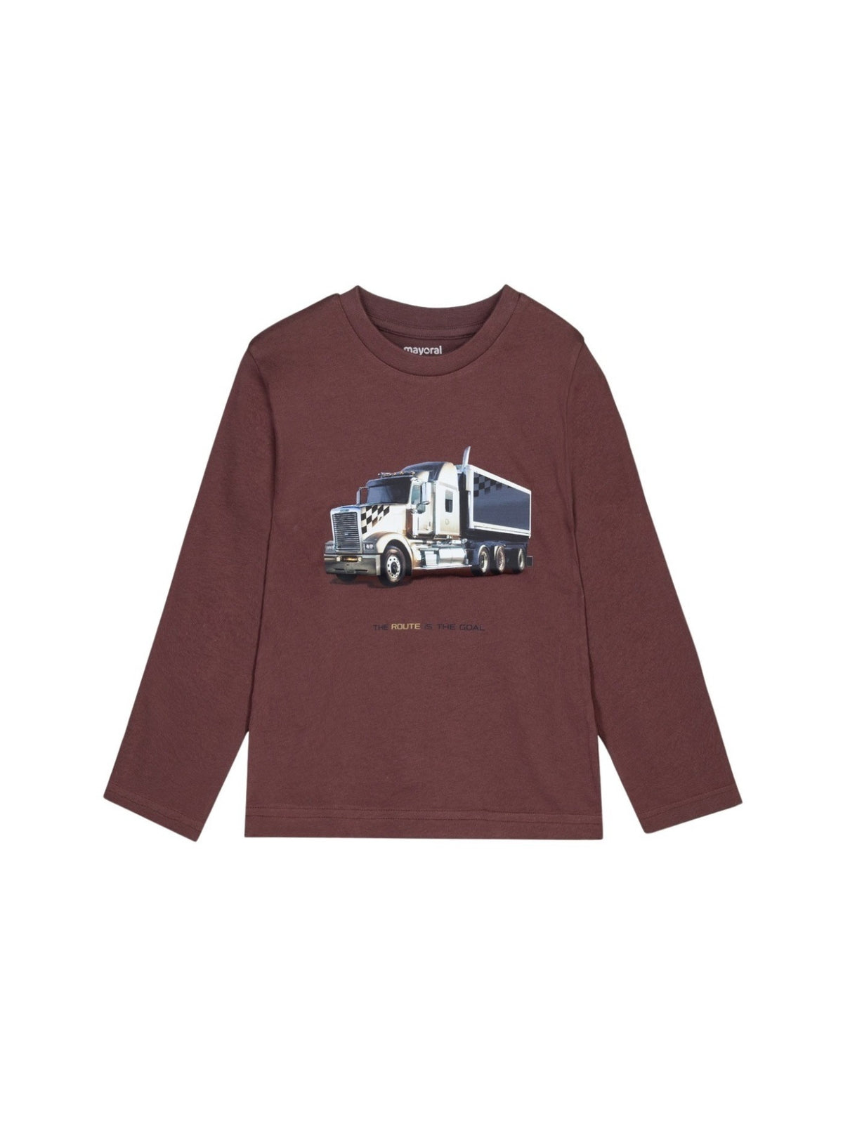 Camisola "truck" Ameixa (Vermelho Escuro)  para Menino - Mayoral