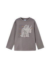Camisola glow in the dark Cinza (Cinza)  para Menino - Mayoral