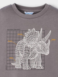Camisola glow in the dark Cinza (Cinza)  para Menino - Mayoral
