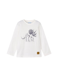 Camisola embossed Nata (Creme / Pérola)  para Menino - Mayoral