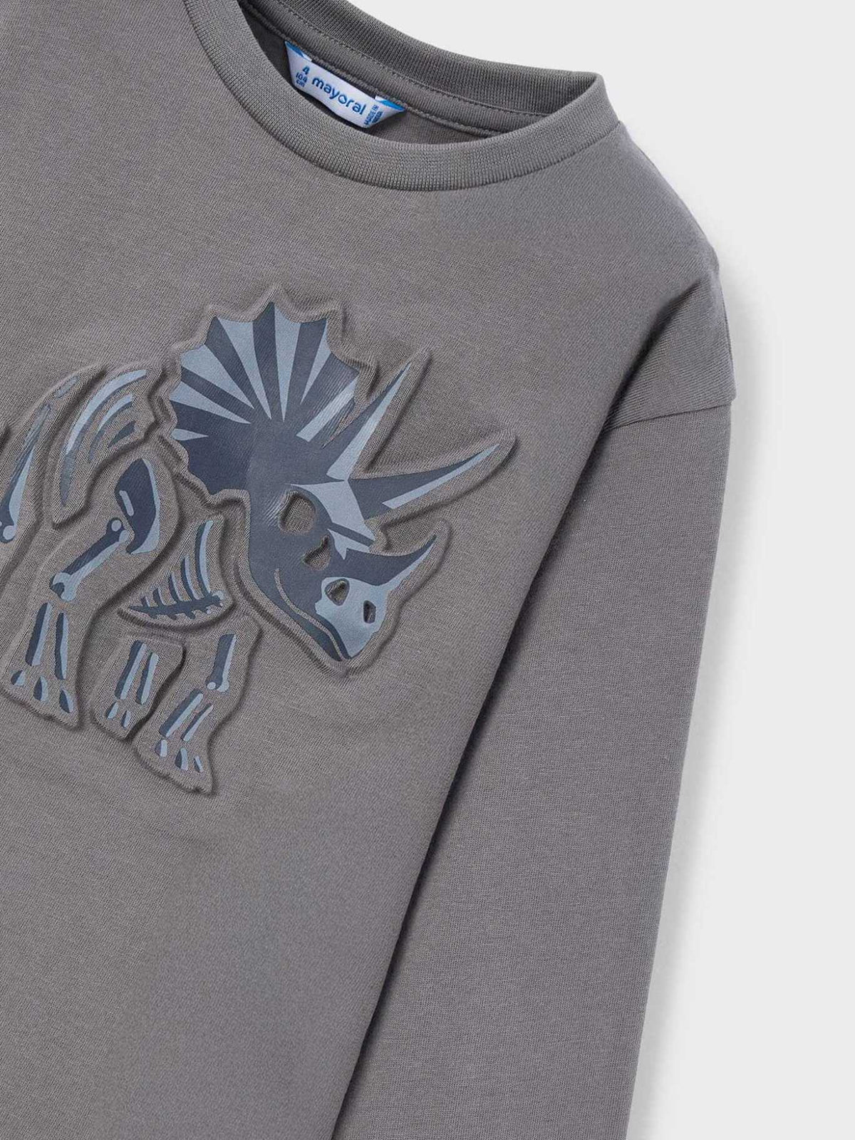 Camisola embossed Cinza (Cinza)  para Menino - Mayoral