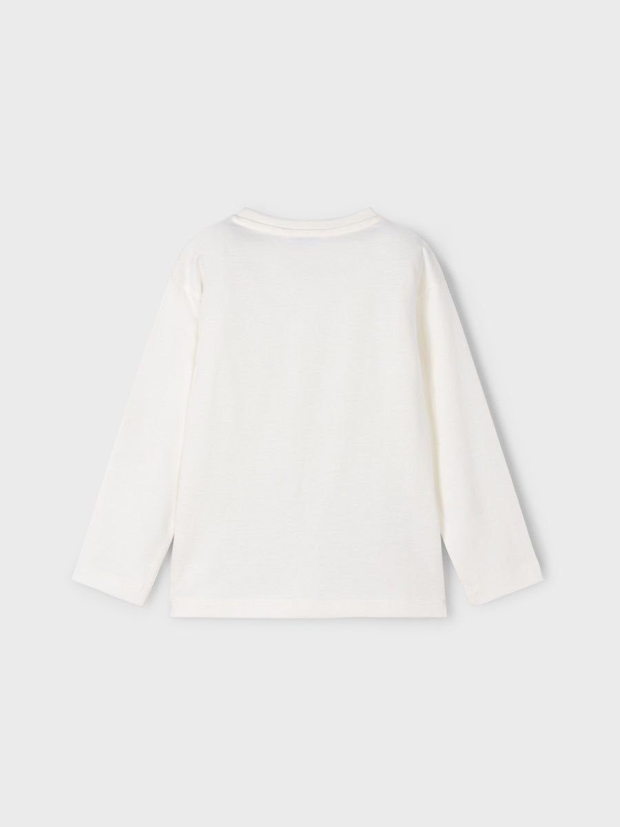 Camiseta m/l "explorer" Nata (Creme / Pérola)  para Menino - Mayoral