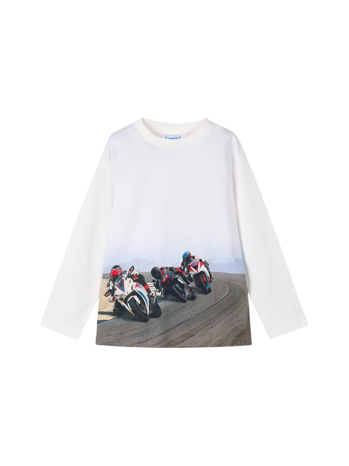 Camisola possicionada Motos (Cinza)  para Menino - Mayoral