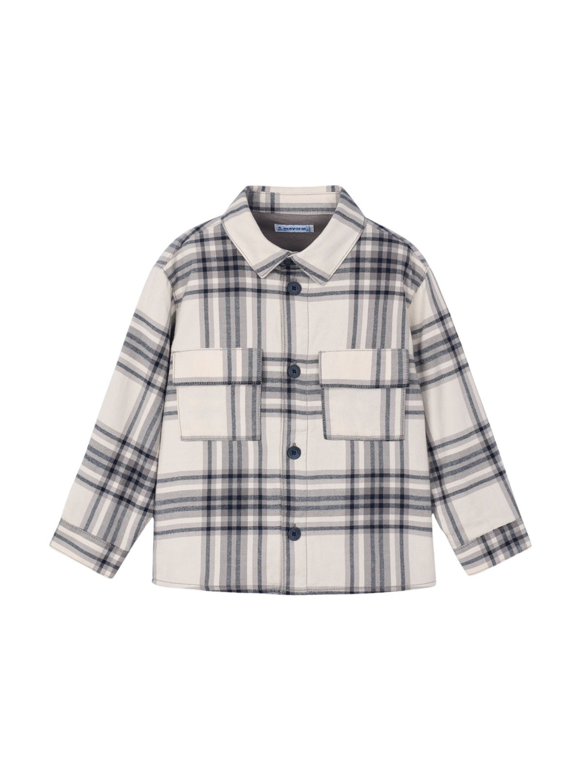 Sobrecamisa xadrez Cinza (Cinza)  para Menino - Mayoral