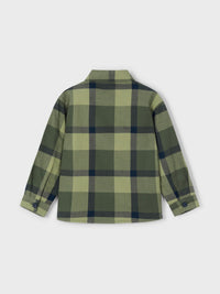 Sobrecamisa xadrez Azeitona (Azeitona)  para Menino - Mayoral