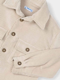Sobrecamisa bombazina Espuma (Bege)  para Menino - Mayoral